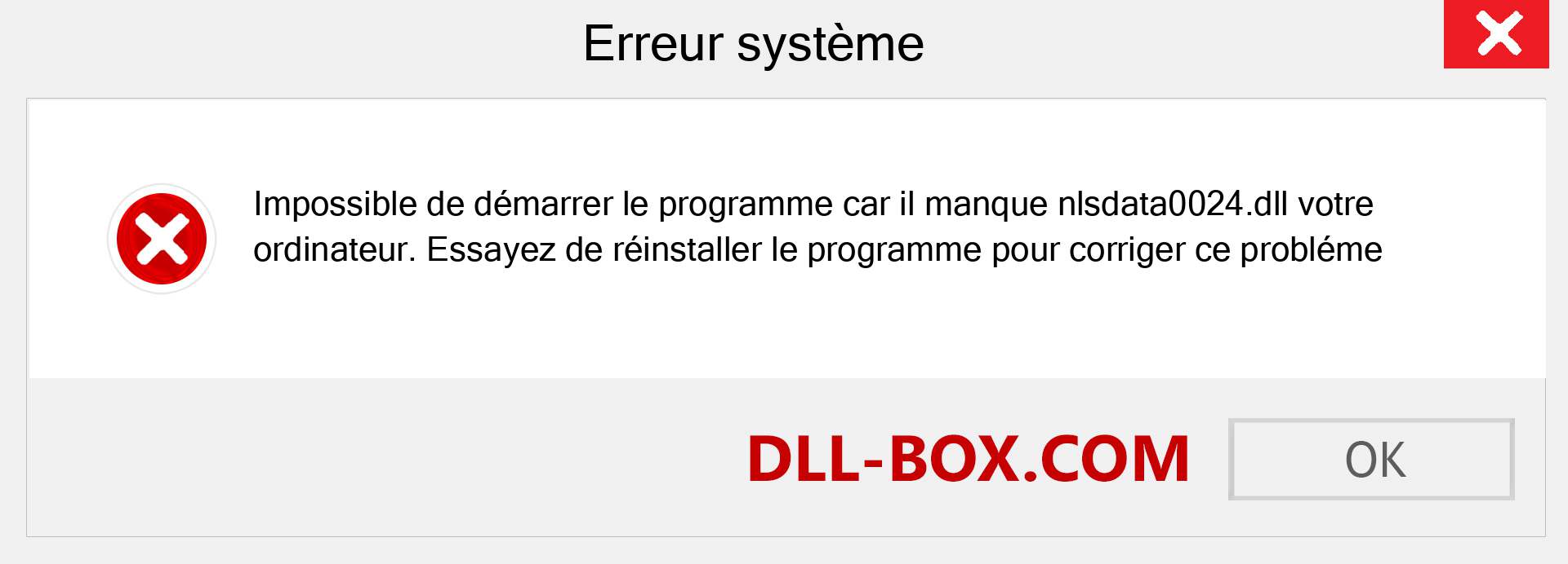 Le fichier nlsdata0024.dll est manquant ?. Télécharger pour Windows 7, 8, 10 - Correction de l'erreur manquante nlsdata0024 dll sur Windows, photos, images